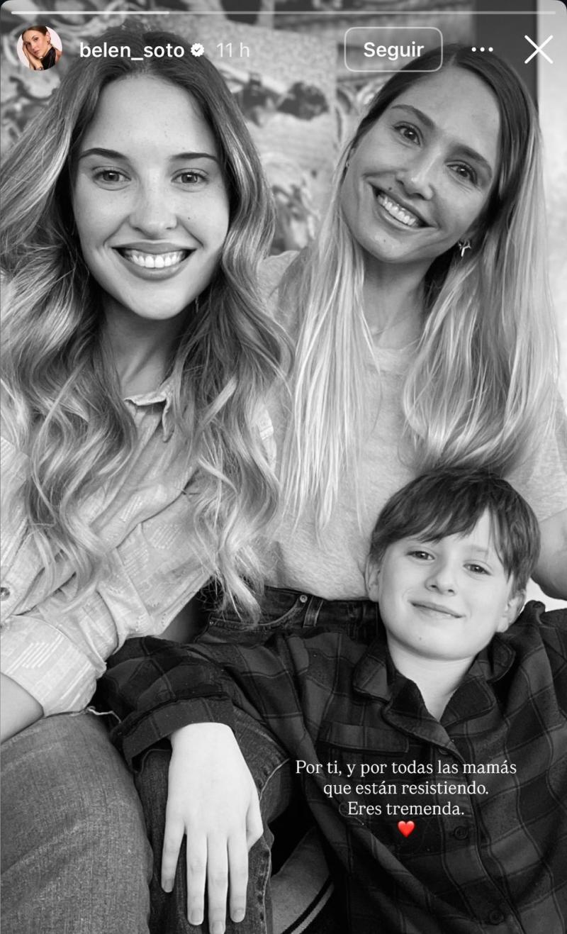Instagram (Belén Soto) - Belén Soto, Mane Swett y su hijo Santiago