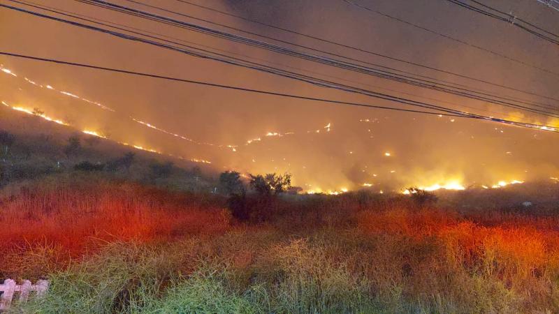 Incendio Cerro Renca