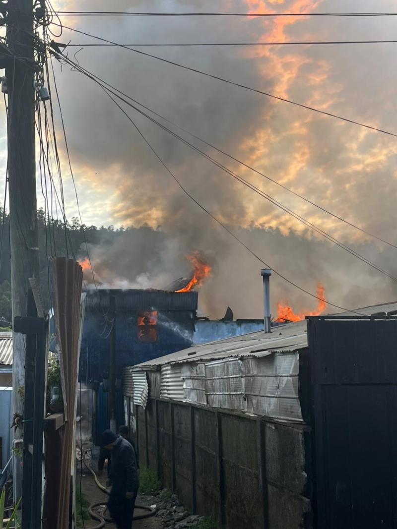 T13 - Incendio en Pedro de Valdivia, Concepción