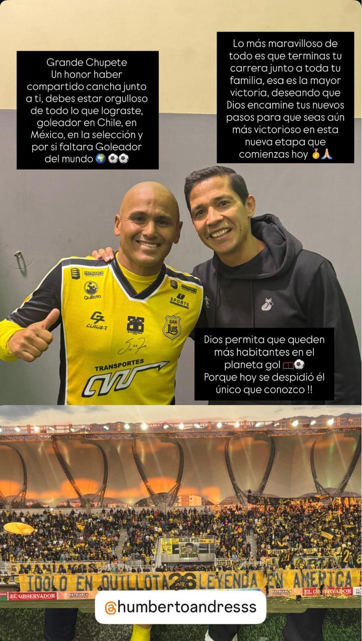 Matías Fernández se despidió de Chupete | Instagram