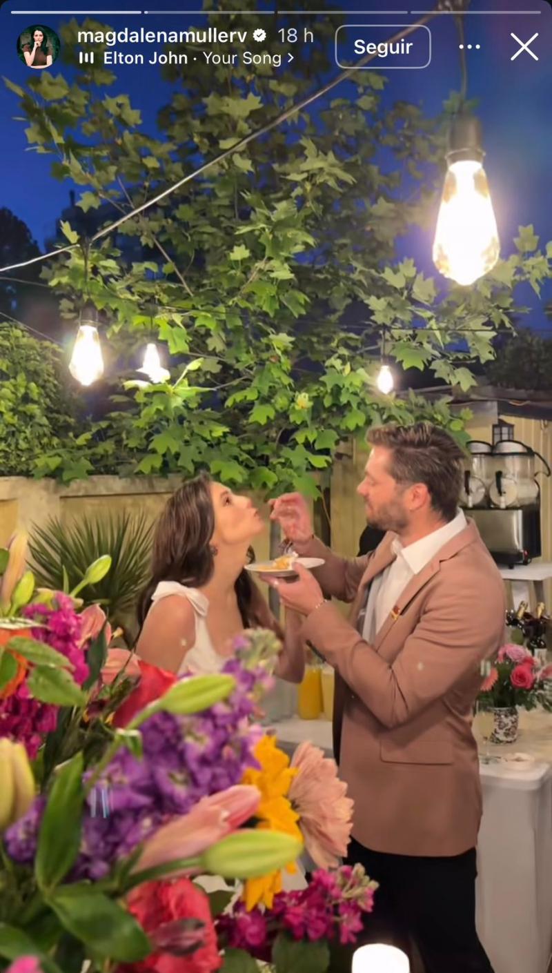 Instagram - Magdalena Müller y Félix Echeverría