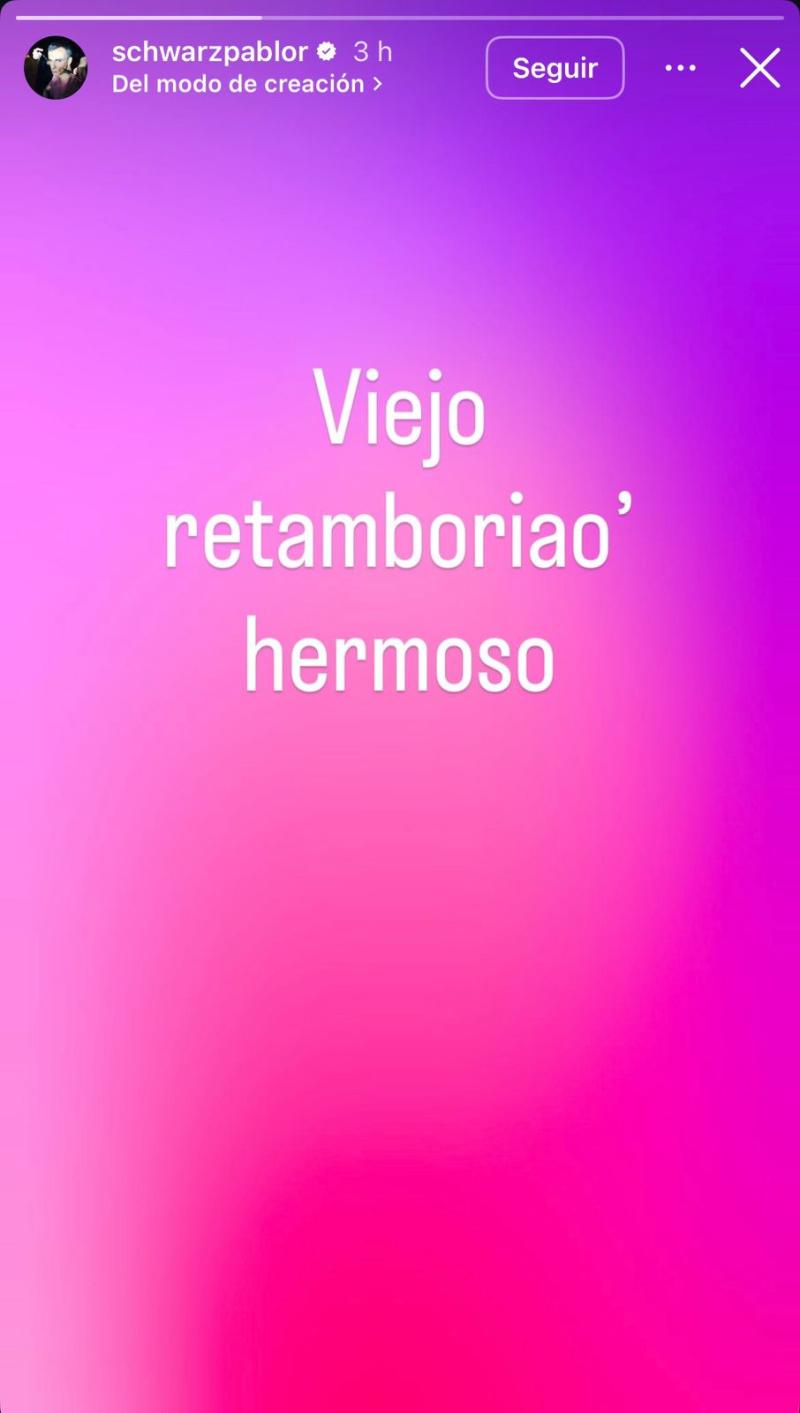 Instagram - Pablo Schwarz se despide de Héctor Noguera