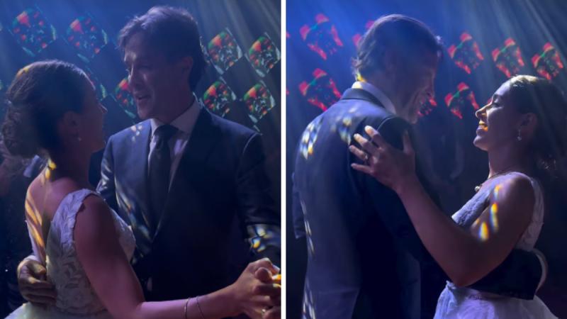 Ernesto Mosso celebró el matrimonio de su hija - Redes sociales