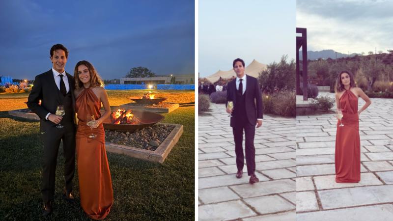 Benjamín Vicuña y Máximo Menem asistieron a exclusivo matrimonio - Redes sociales