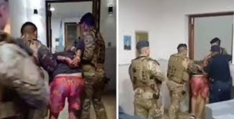 Captura TN - El detenido enfrenta varios cargos, tras el secuestro de la hija de su exjefe, entre otras cosas
