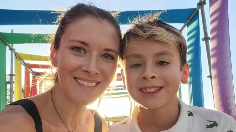 Instagram - Carla Jara y su hijo Mariano