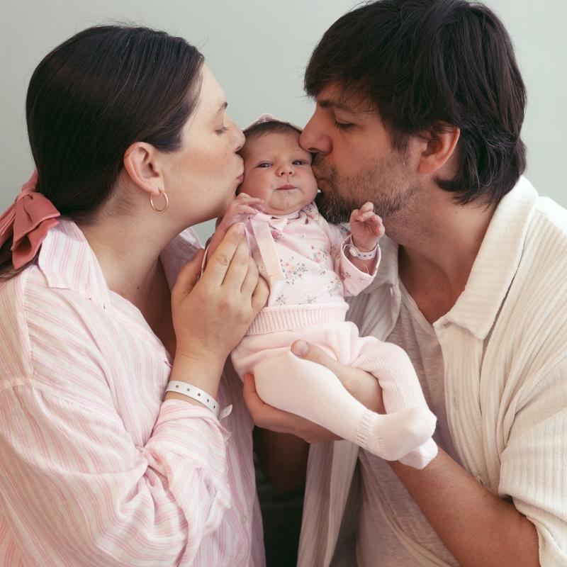 Instagram - Alegra, hija de Eugenia Lemos y Matías Kosznik