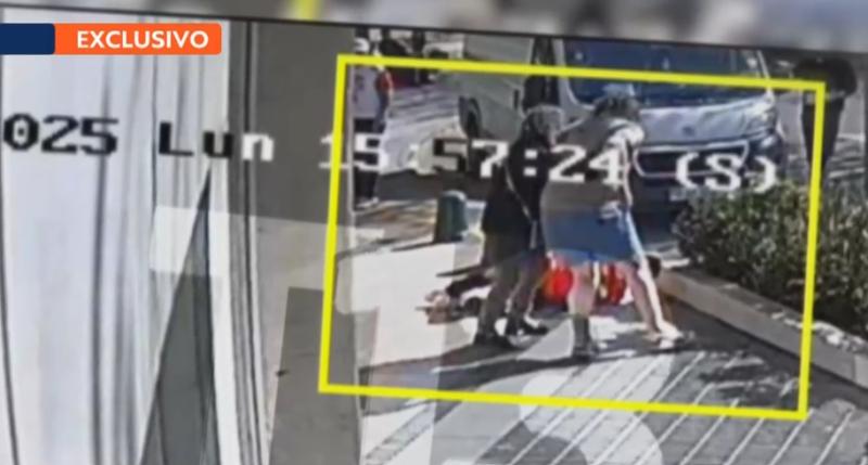 Exclusivo: Las imágenes del procedimiento en que murió Rolando Segovia, joven reducido por guardias de Mall | T13