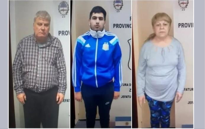 fotografía de la familia detenida por crimen de María Alejandra Abbondanza- Facebook -