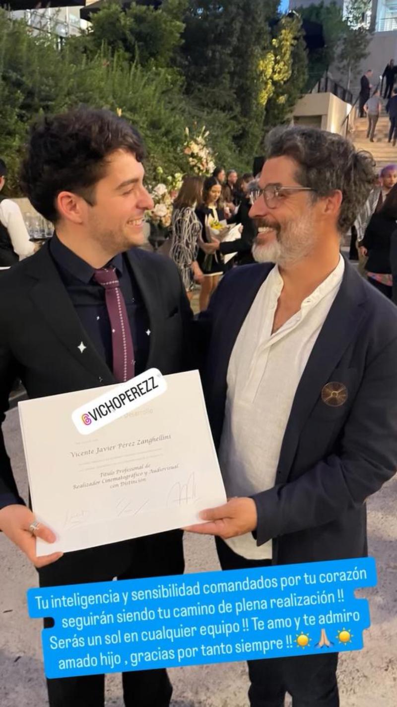 Hijo de Francisco Pérez-Bannen sorprende con parecido a su padre - Redes sociales