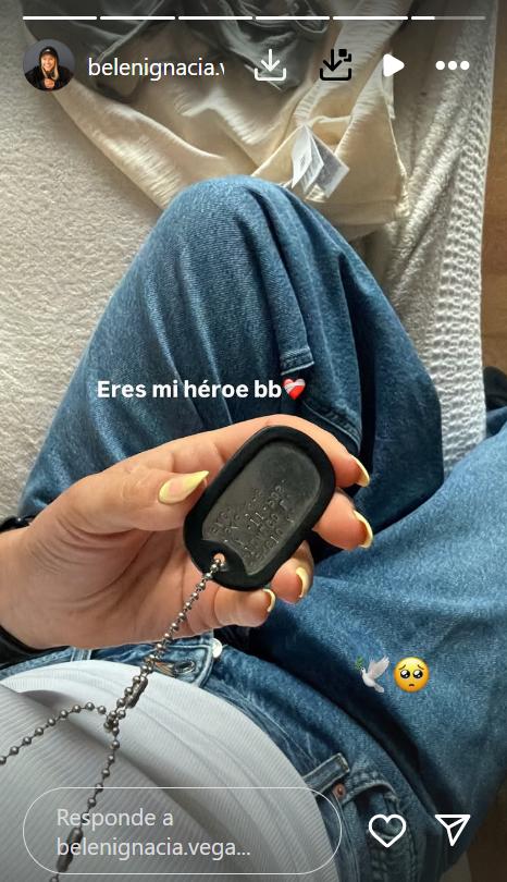 La emotiva despedida de la pareja del piloto de la FACh - Redes sociales