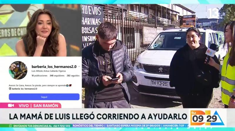 Tu Día - Madre llegó corriendo a ayudar a su hijo en fiscalización