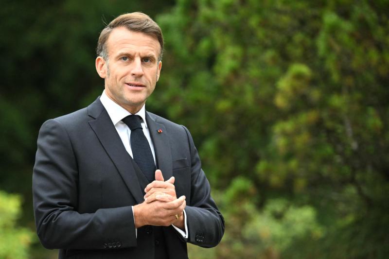 AFP - Presidente de Francia, Emmanuel Macron