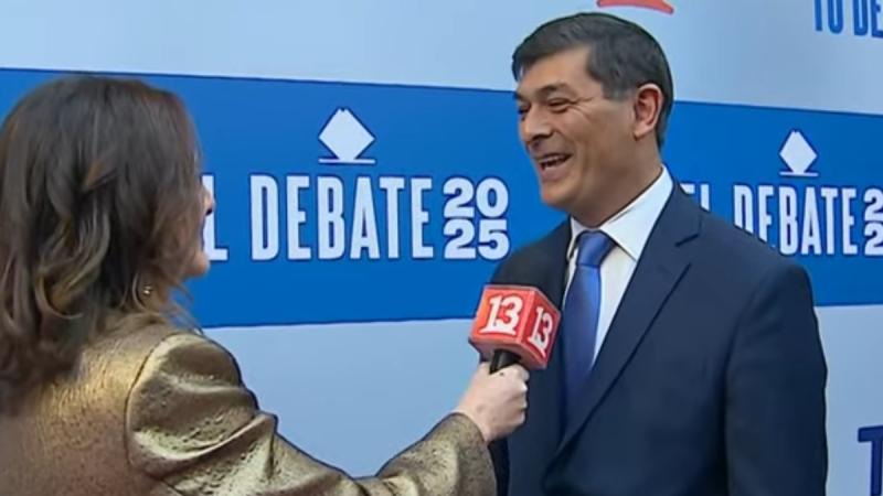 Franco Parisi llegó a El Debate del 13 - T13