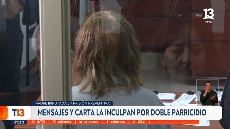 T13 - Mujer acusada de parricidio en Chiguayante