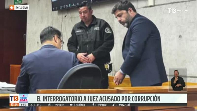 Exclusivo T13 | La declaración del juez acusado por corrupción: Montos millonarios, chats y un 'modus operandi' que lo delataría