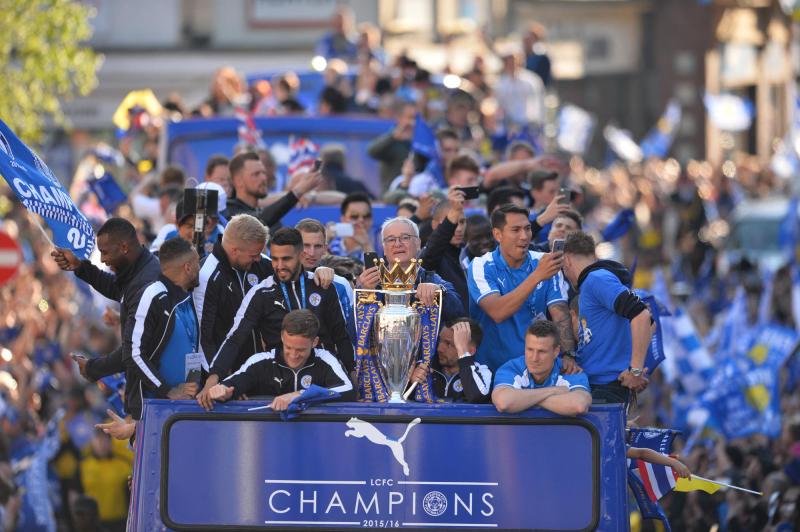 Danny Drinkwater campeón de la Premier League - AFP