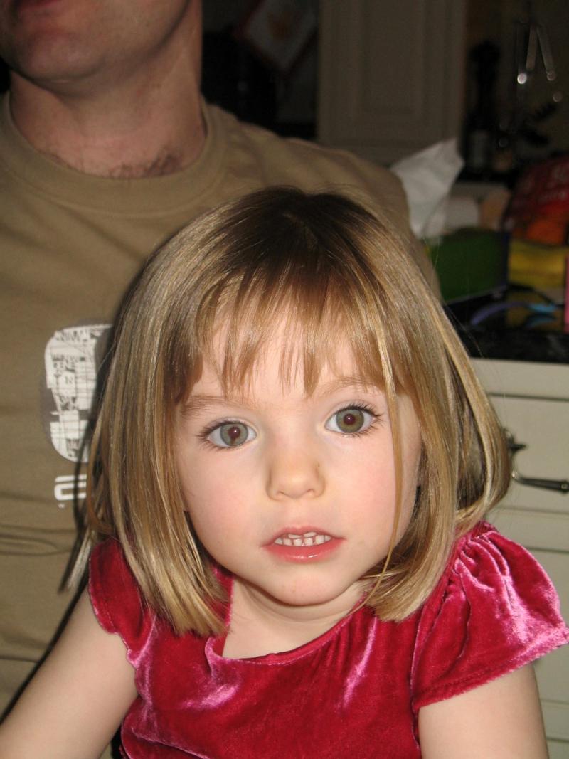 AFP - Madeleine McCann, desaparecida en Portugal en 2007