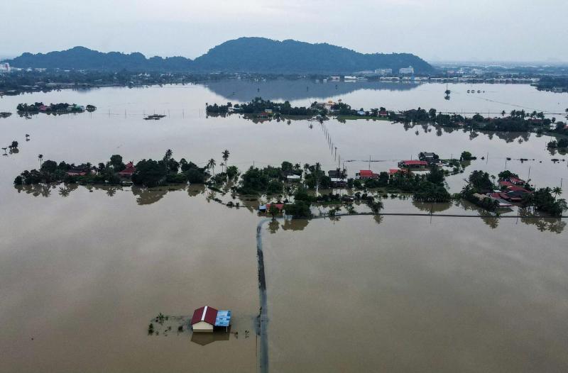 Inundaciones en Malasia - AFP