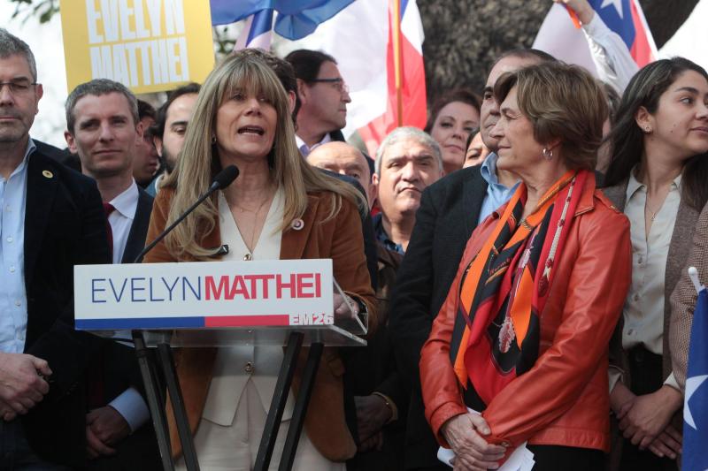 Agencia Uno - Ximena Rincón y Evelyn Matthei