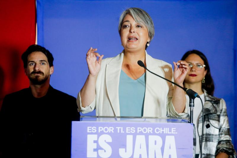 Agencia Uno - Candidata del oficialismo, Jeannette Jara