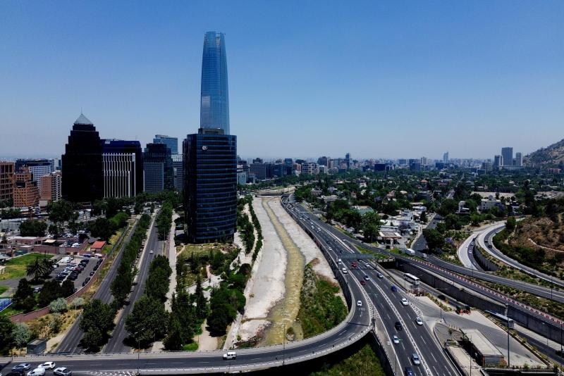 Día despejado en Santiago - Agencia Uno