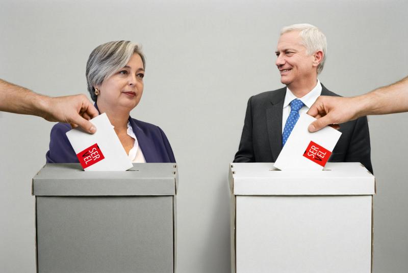 Agencia Uno - Jeannette Jara y José Antonio Kast