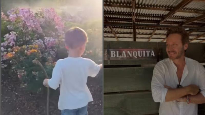 Instagram - Benjamín Vicuña causa furor en Argentina con lujosa casa familiar en Pirque