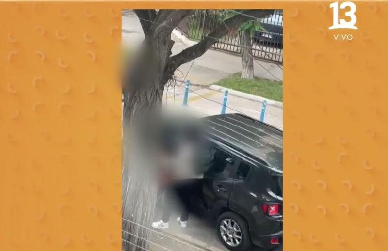 La Tarde es Nuestra - Denuncian agresión de cuidadora de autos en Viña