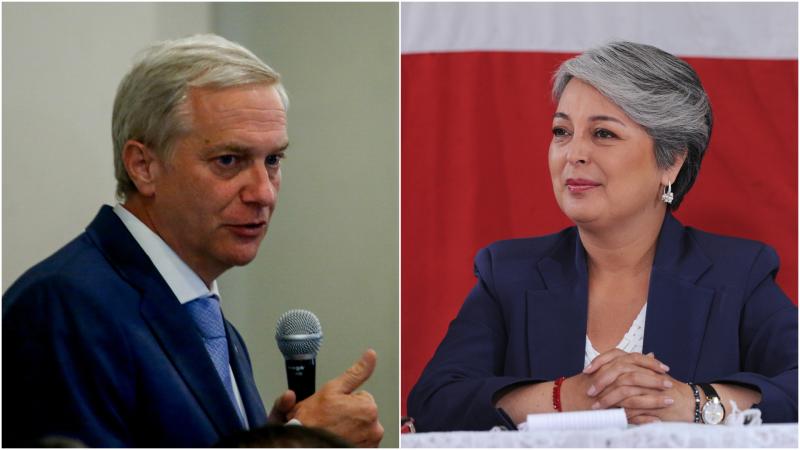 Agencia Uno/T13 - José Antonio Kast y Jeannette Jara