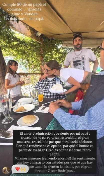 Mayte Rodríguez en su Instagram