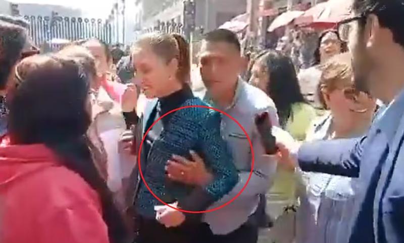 X (captura) - Presidenta de México, Claudia Sheinbaum