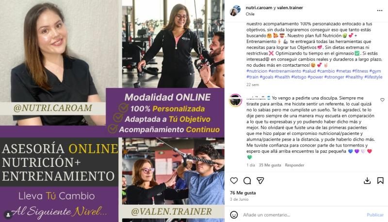 Instagram - Carolina Ancán