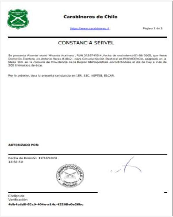 Si no puedo votar: ¿en qué situaciones debo dejar constancia en Comisaría Virtual? (y en cuáles no) - Comisaría Virtual