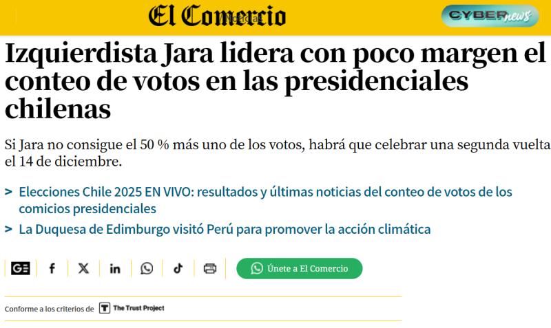 Captura de pantalla | El Comercio