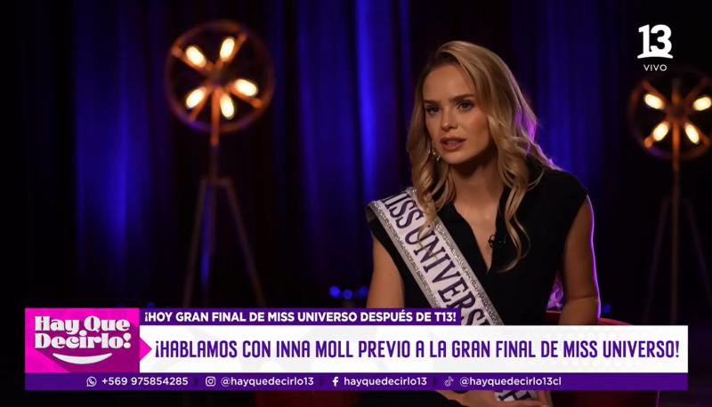 Canal 13 - Inna Moll en ¡Hay que decirlo!