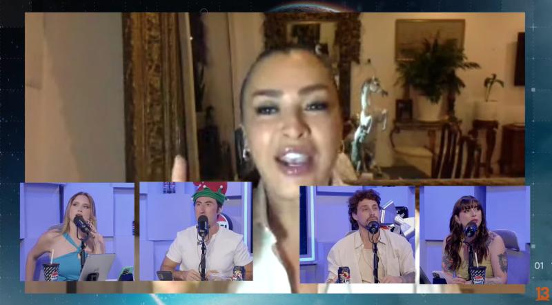 Canal 13 - Marlen Olivari habla de rumores de separación con Luciano Marocchino