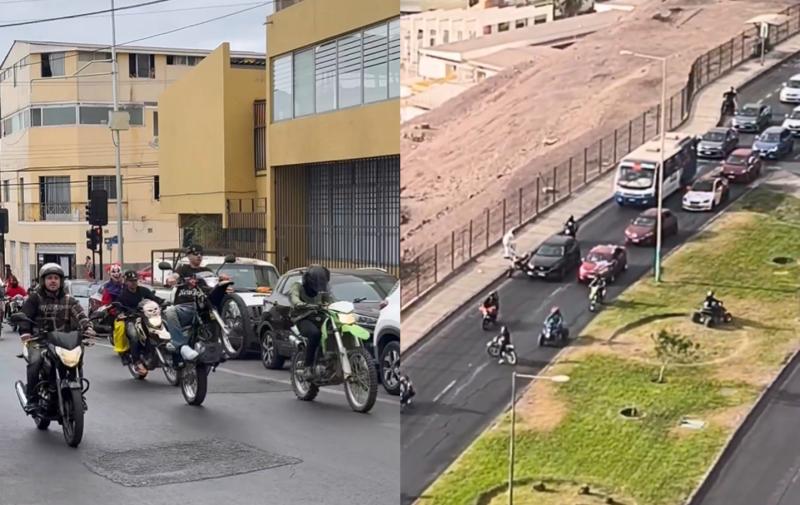Reportan "rodadas" de motos por Halloween en varios puntos del país pese a advertencia de las autoridades - RRSS