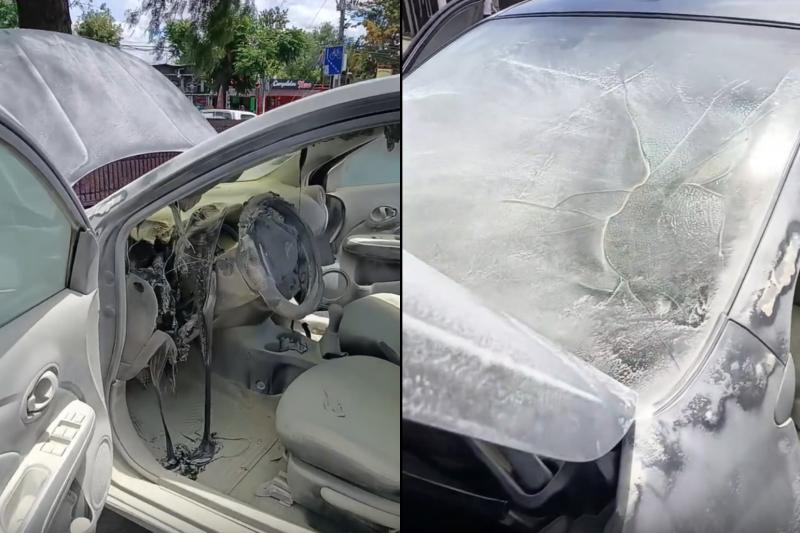 Junior Playboy explicó por qué el auto en que viajaba se incendió: "es un buen producto, no tiene nada que ver” - Instagram juniorplayboy69