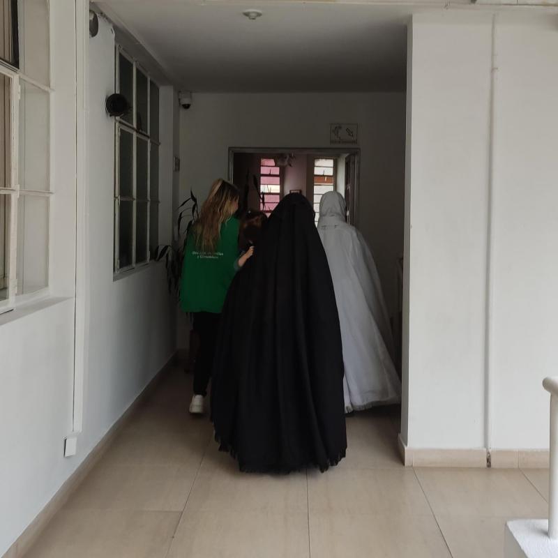 Rescatan a 17 menores de una secta judía en Colombia - X @MigracionCol