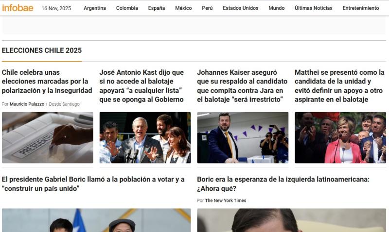 La cobertura de infobae para estas elecciones 2025