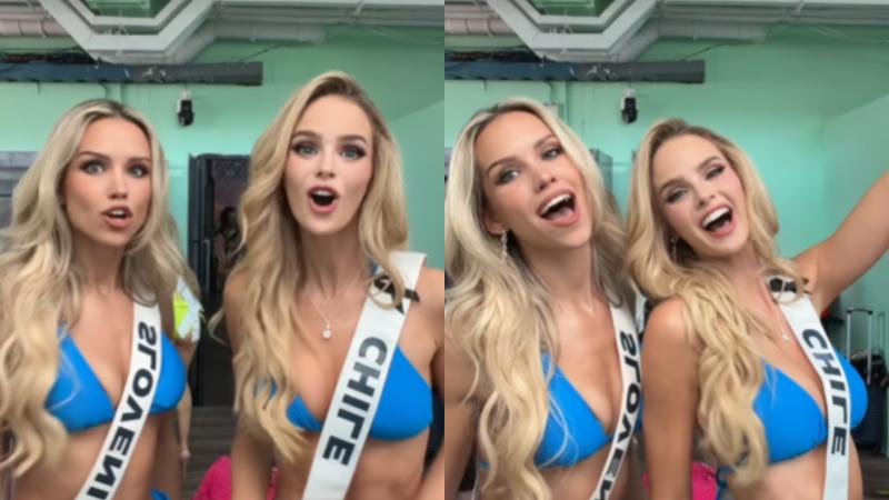 Instagram - Inna Moll sorprende en redes con su increíble parecido a Miss Eslovenia
