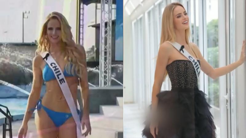 HQD - El motivo por el que Inna Moll y candidatas del Miss Universo desfilaron con insignia de duelo