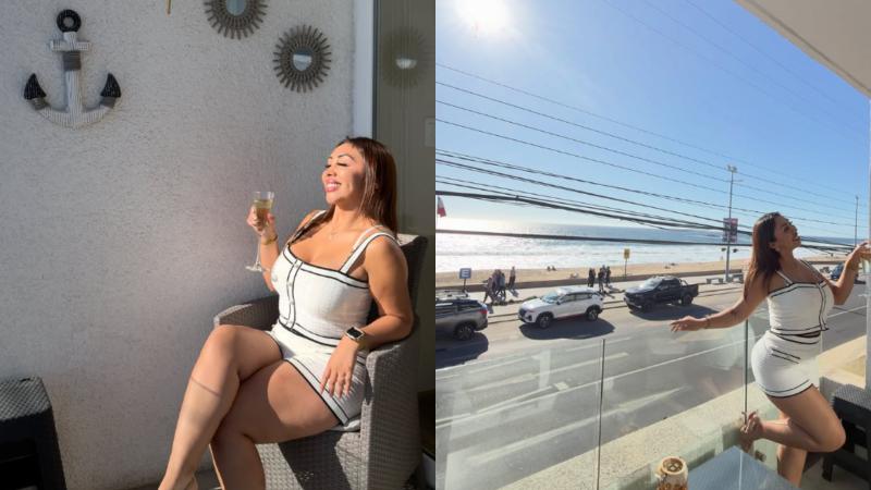 Instagram - Naya Fácil muestra la nueva propiedad que compró en "primera línea" de la playa