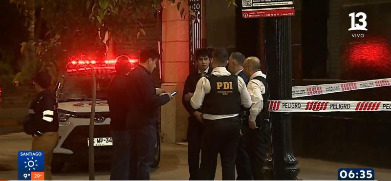 T13 - PDI disparó a delincuente tras intento de robo