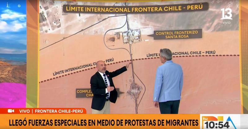 Tu Día - Protestas en frontera de Chile y Perú