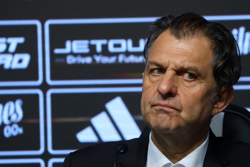 Photosport - Aníbal Mosa, presidente de Blanco y Negro de Colo-Colo