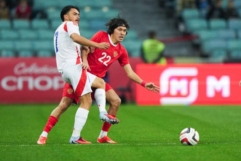 Photosport - Gabriel Suazo en el amistoso entre La Roja y Rusia
