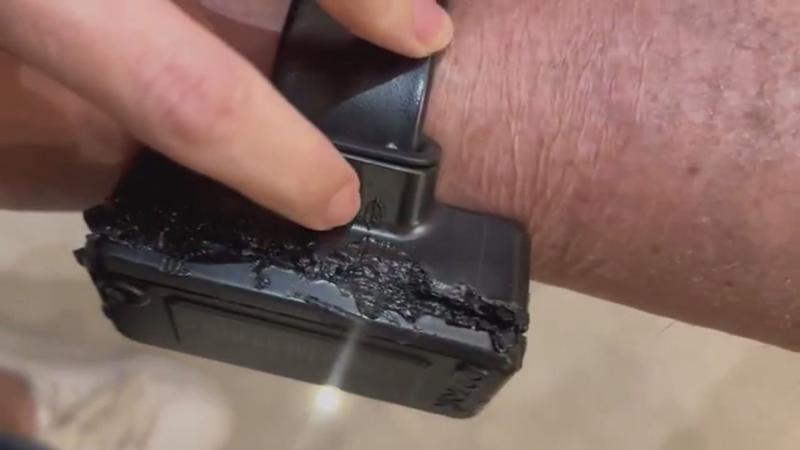 Tobillera dañada de Bolsonaro - RRSS