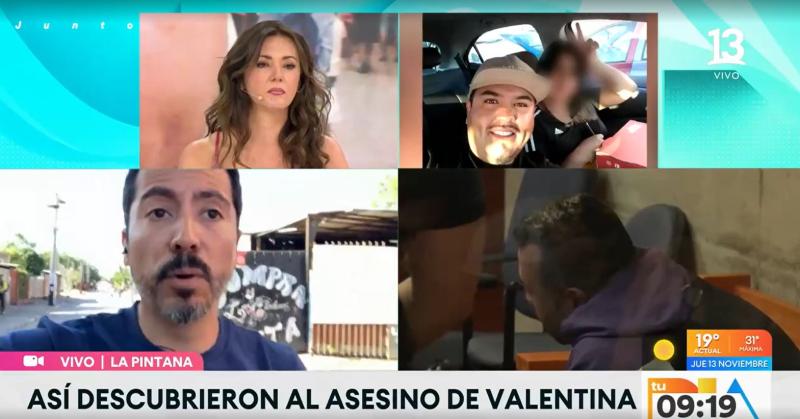 T13 - Tenso momento de periodista de Tu Día en La Pintana